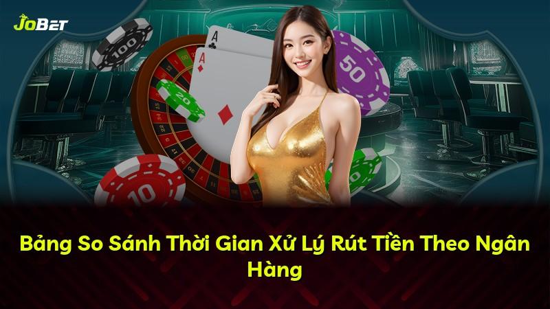Bảng So Sánh Thời Gian Xử Lý Rút Tiền Theo Ngân Hàng